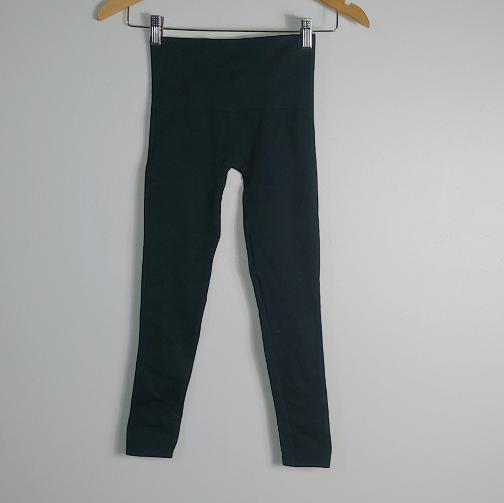 XS Spanx Navy Stretch Pull On Leggings